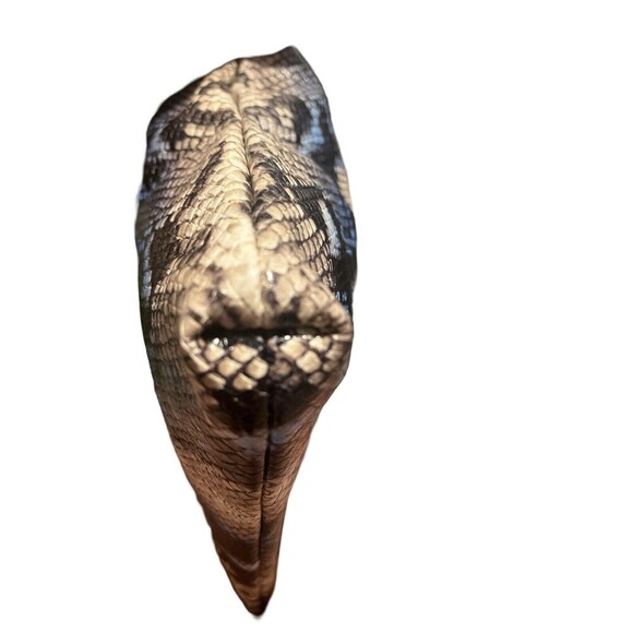 NWT Banana Republic Snake Print Leather Wristlet Clutch - Picture 3 of 8